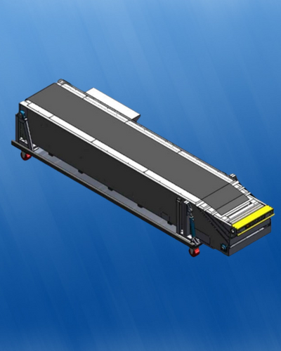 3-Stages Telescopic Conveyor